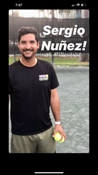 Sergio N. Tennis Instructor Photo