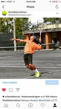 Kurt C. Tennis Instructor Photo